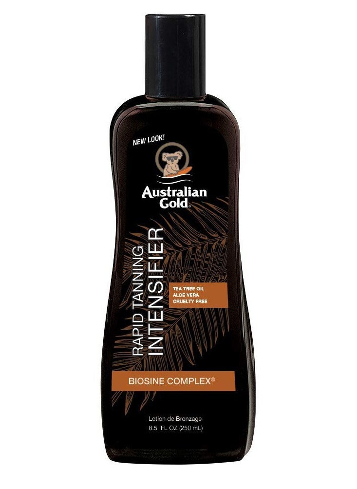 Australian Gold Australian Gold Rapid Tanning Intensifier Lotion, 8.5 Fl Oz | With Tea Tree Oil and Aloe Vera | Vitamin E  - Image 1
