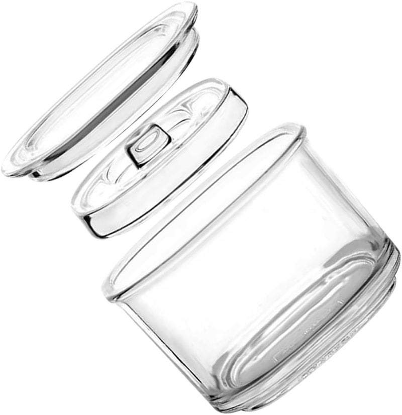 Premium Glass Pickle Jar with Weighted Lid 2.5l Glass Fermenting Jar Sealing Pickle Container for Household Vegetable Pickling and Kimchi Storage - Image 5