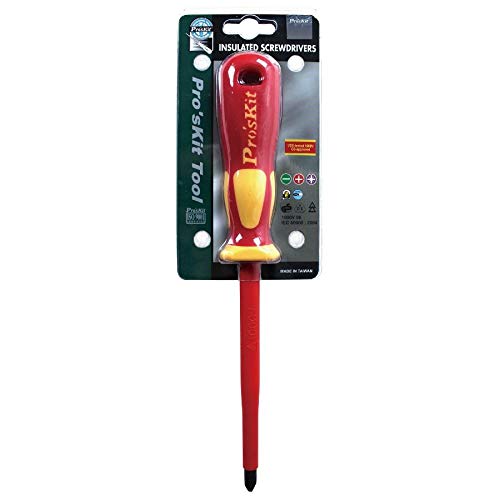eclipse Proskit VDE 1000V Insulated Screwdriver 3x150 Pack of 1 - Image 3