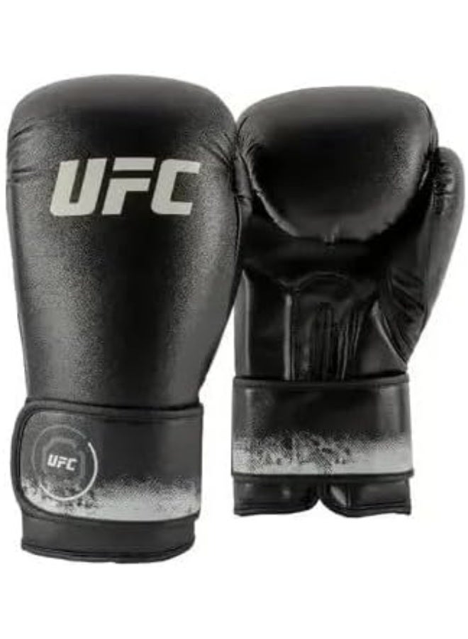 قفازات الملاكمة UFC Octagon Lava، حجم 12 أونصة، أسود