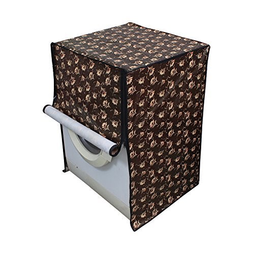 Lithara Waterproof Front Load Washing Machine Cover For 6 kg, 6.2 Kg, 6.5 Kg, 7 Kg (Design_36) - Image 2