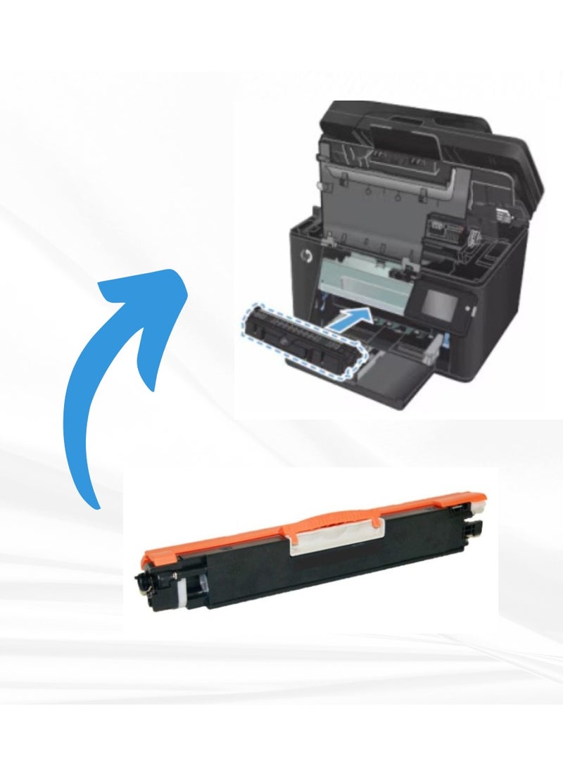 IG Compatible Cyan Toner Cartridge – 130A / 126A / CE311A / CF351A – For HP CP1025 / M176 / M177 & Canon LBP7010C / LBP7018C – Up to 1000 Pages - Image 4