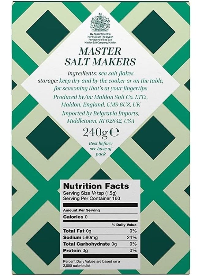 Maldon Sea Salt Flakes - Pack of 2 (240g) - Image 5