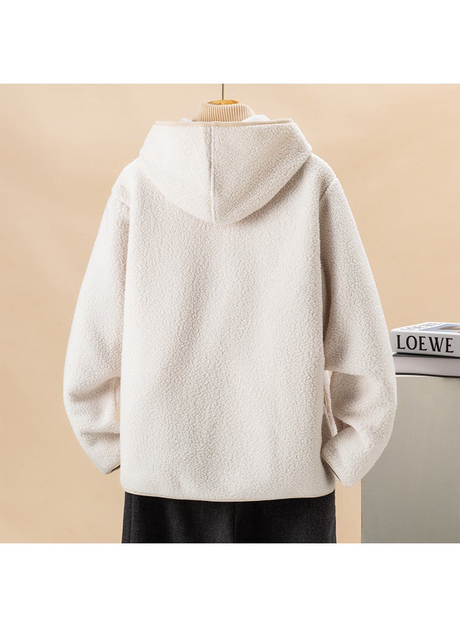 Fapai Women's Autumn Winter Fashion Slim Casual Polar Fleece Jacket Windproof Warm Comfortable Jacket Women - Image 4