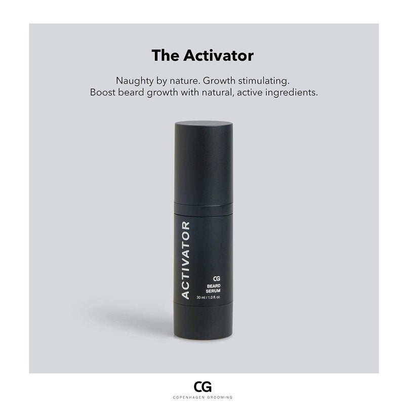 Copenhagen Groomingâ„¢ The Activator - Beard Growth Oil For Men - Grow Fuller Stronger Beard - Includes Serum Oil For Complete Facial Hair Growth - Ideal Gift For Him - Image 2