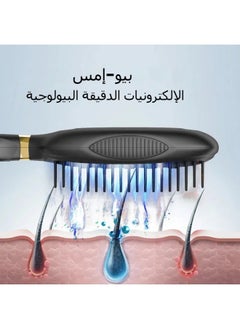 General Electric massage comb, vibration, red light, EMS, micro-current, hair care, healthy hair comb  - Image 2