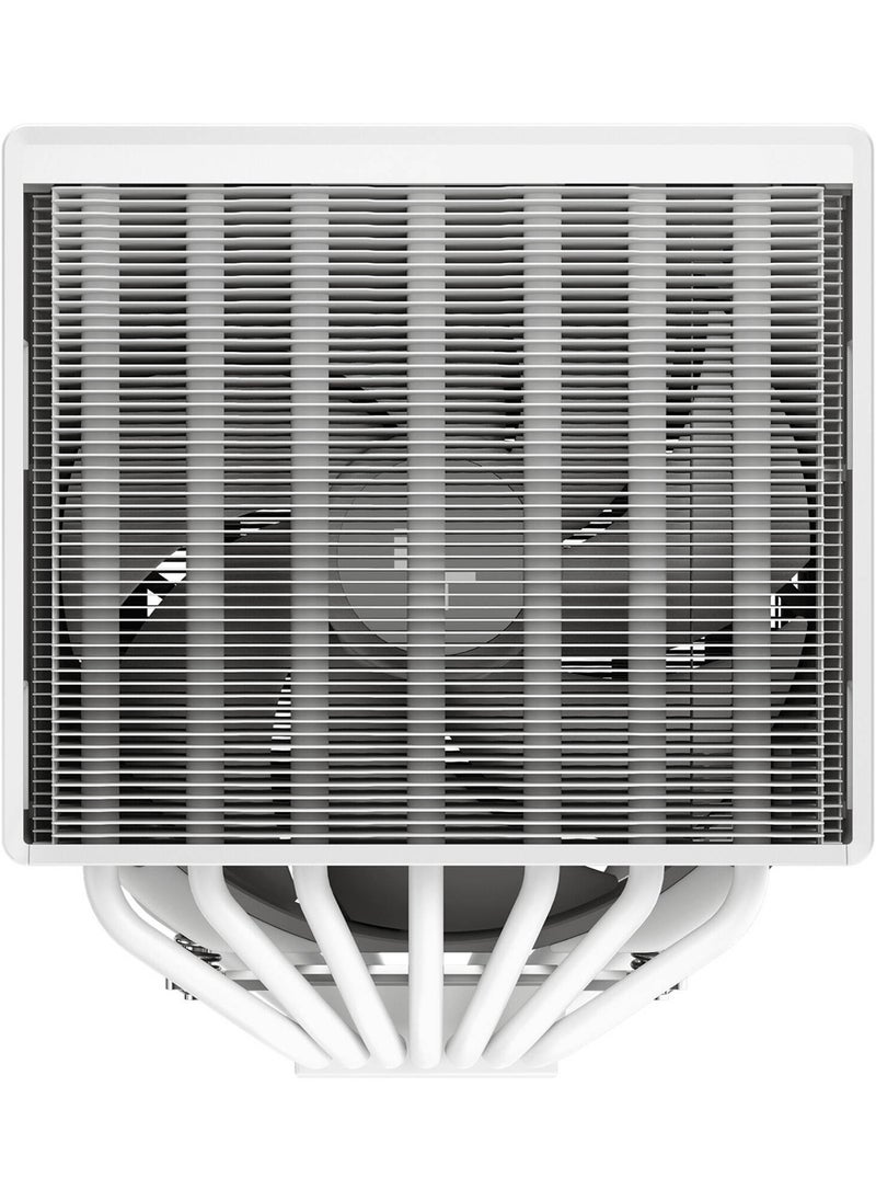 DEEPCOOL - Assassin 4S CPU Cooler, 140mm True FDB Fan, 7x 6mm Heatpipes, 1800 RPM Fan Speed, 61.25 CFM Airflow, 6-Pole Fan Motor, 4-pin PWM Connector, 164mm Height, White | R-ASN4S-WHGPMN-G - Image 1