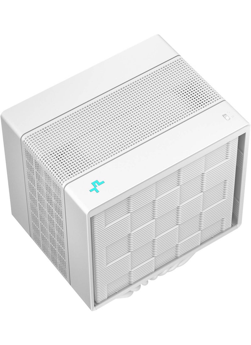 DEEPCOOL - Assassin 4S CPU Cooler, 140mm True FDB Fan, 7x 6mm Heatpipes, 1800 RPM Fan Speed, 61.25 CFM Airflow, 6-Pole Fan Motor, 4-pin PWM Connector, 164mm Height, White | R-ASN4S-WHGPMN-G - Image 1