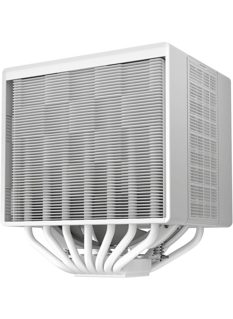 DEEPCOOL - Assassin 4S CPU Cooler, 140mm True FDB Fan, 7x 6mm Heatpipes, 1800 RPM Fan Speed, 61.25 CFM Airflow, 6-Pole Fan Motor, 4-pin PWM Connector, 164mm Height, White | R-ASN4S-WHGPMN-G - Image 1