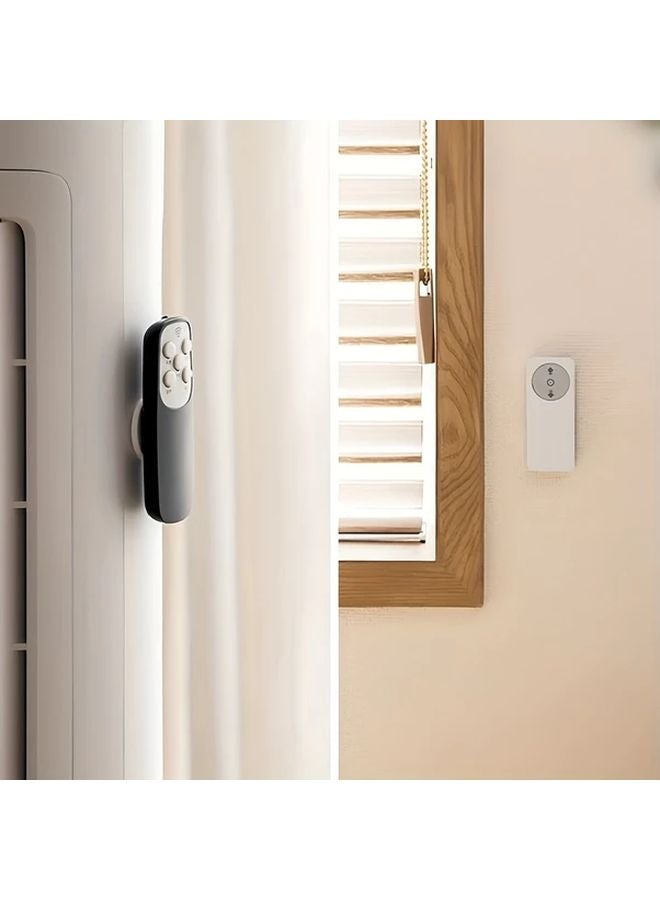 عبوتان من حامل جهاز التحكم عن بعد المغناطيسي الأبيض - تركيب حائطي بمغناطيس قوي وسهل التركيب - Image 3