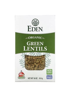 Eden Foods Eden Foods, Organic, Green Lentils, 16 oz (454 g)  - Image 1