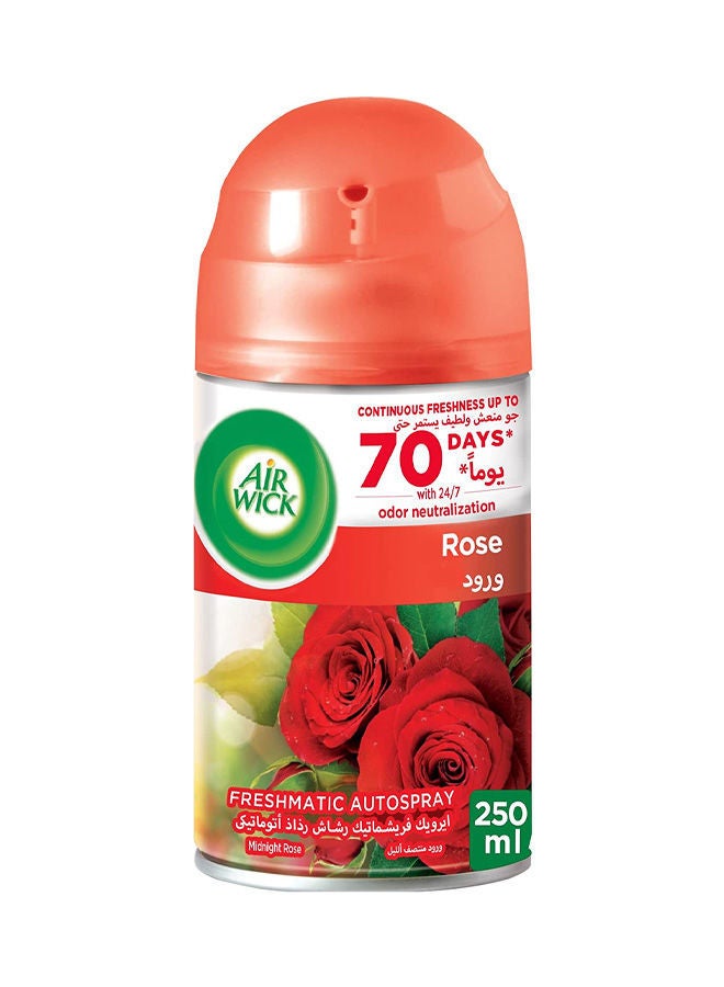 Air Wick Air Freshener Freshmatic Auto Spray Gadget with Refill - Rose Fragrance 250ml Pack of 2 - Image 2