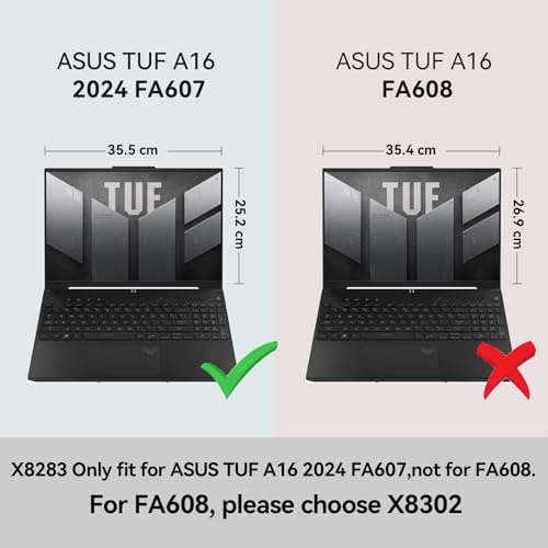 Smatree Hard EVA Protective Case Compatible for 16inch ASUS TUF Gaming F16 2024,for TUF Gaming A16 2024 FA607(Not fit for FA608),Zenbook Pro 16X OLED UX7602,15.6inch ASUS TUF Gaming F15/A15 Bag(X8283) - Image 2