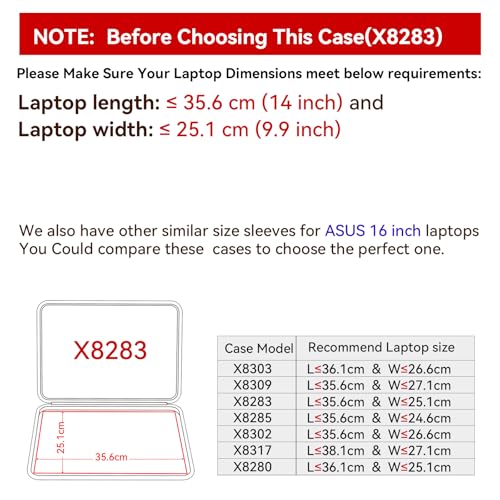 Smatree Hard EVA Protective Case Compatible for 16inch ASUS TUF Gaming F16 2024,for TUF Gaming A16 2024 FA607(Not fit for FA608),Zenbook Pro 16X OLED UX7602,15.6inch ASUS TUF Gaming F15/A15 Bag(X8283) - Image 3