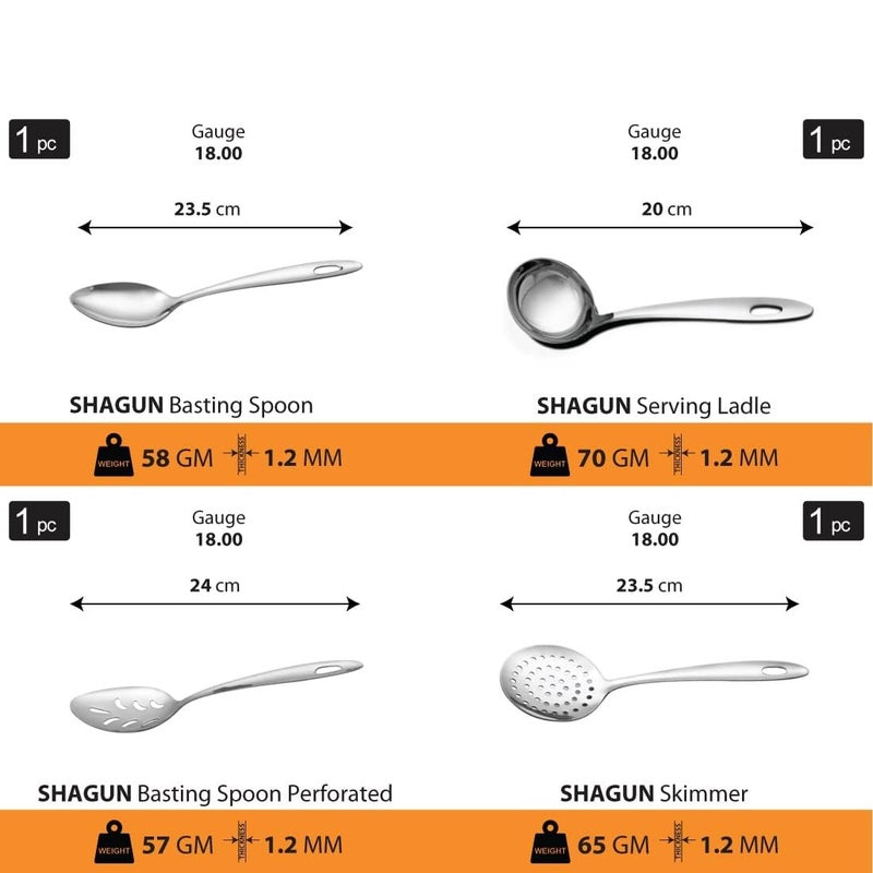 RJ kitchenware Store Stainless Steel Dinner Set Shagun (65 Pcs Set) - Image 5