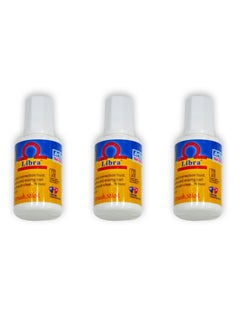Libra Correction Fluid With Brush (12ml) – German Chemical (PACK OF 3)  - Image 1