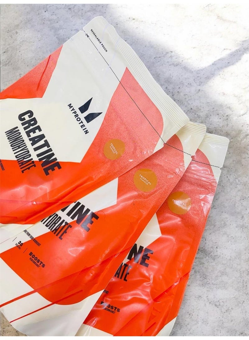 ماي بروتين كرياتين مونوهيدرات - بنكهة استوائية لدعم زيادة الطاقة  (250 غرام) - Image 3