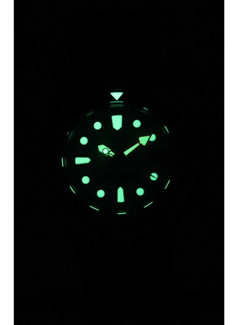 Ratio FreeDiver Version 02 Helium Safe 1000M Sapphire Quartz Mint Green Dial 1038EF102V-GRN-V02 Men's Watch - Image 3