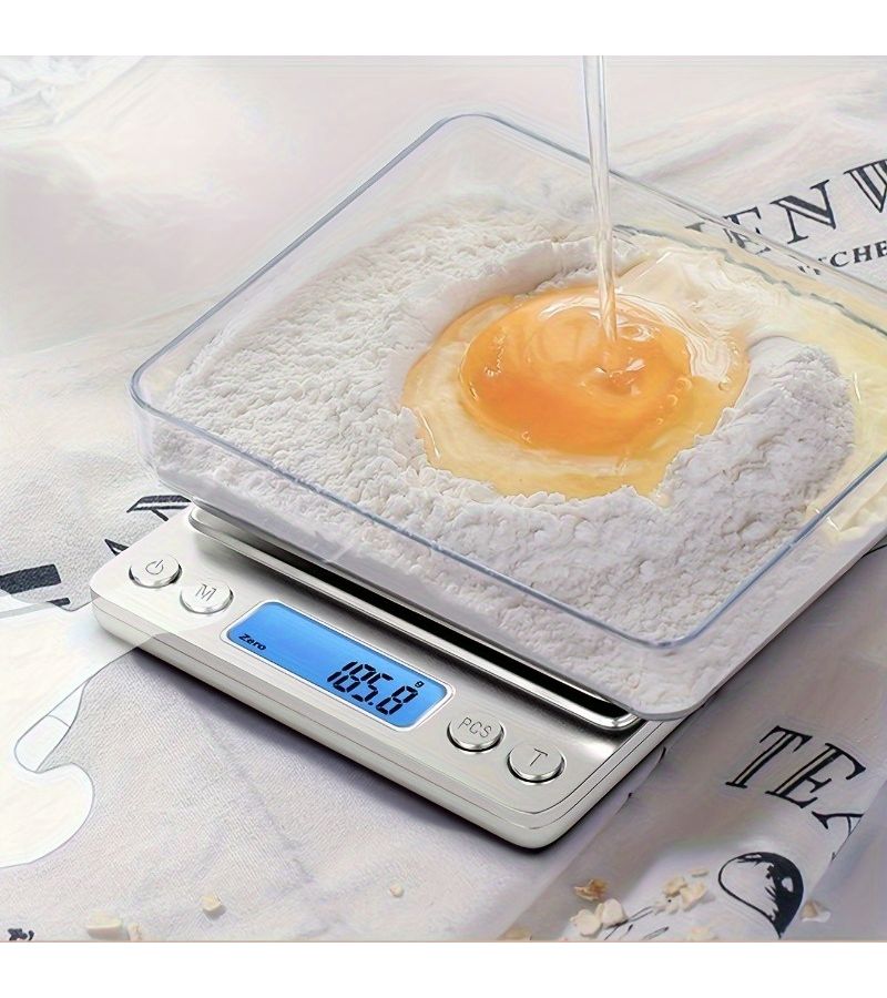 Compact High Precision Scale 3000g 0.1g for Kitchen Cooking Postal Shipping - Image 5