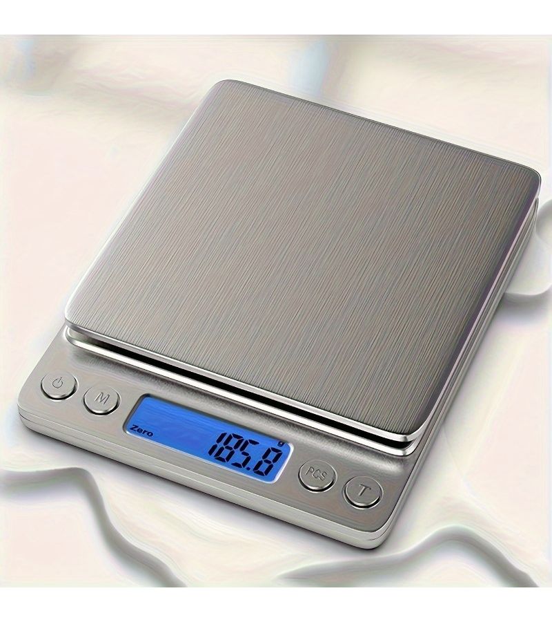 Compact High Precision Scale 3000g 0.1g for Kitchen Cooking Postal Shipping - Image 2
