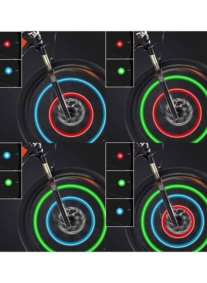 3 PCS Bike Wheel Lights, Bike Spoke Lights, Waterproof Bicycle Wheel Lights, For Safe Cycling, Easy To Install Cool Bike Lights For Wheels - Image 3