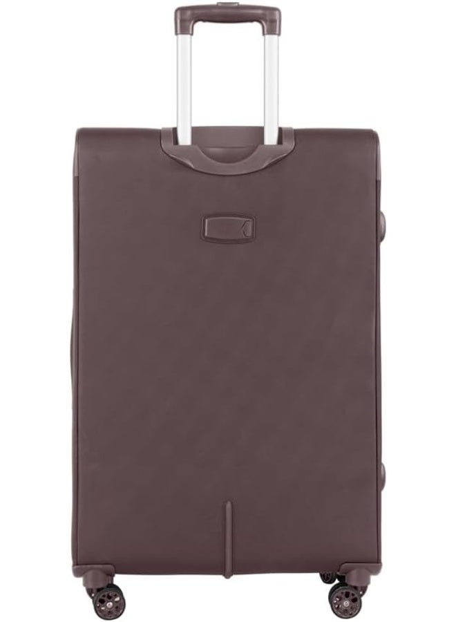 Tom Cruiser Atlas 28-Inch Soft Luggage  680D Imitation Nylon with Double PU Coating, TSA Lock, Anti-Theft Zipper, 360Â° Silent Spinner Wheels, Expandable Design, 2-Year Warranty â€“ Khaki - Image 4