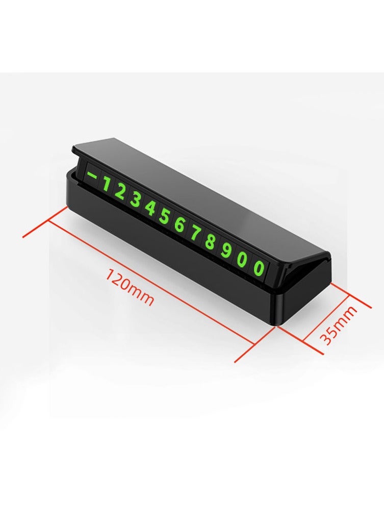 general Car Phone Number Temporary Parking Card Plate Telephone Number Automobile Accessories（Deliver 6 sets of numbers） - Image 4