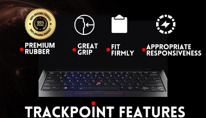 LeFix 3 x Low Profile Trackpoint Caps Replacement for Lenovo Thinkpad X230s,X240,X250,X260,X270,X380 Yoga,Yoga 370,T440s,T450s,T460,T470,T480,S5,L470,P51,P71 - Image 4