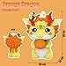 HONLANCH Animal Orange Dragon Micro Building Blocks Set13500PCS 40cm High Series Gift for Adults and Kids - Image 4