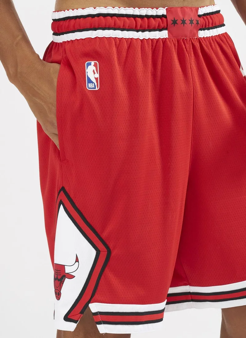 Nike Red NBA Chicago Bulls 18 Swingman Shorts for Men | Best Price UAE