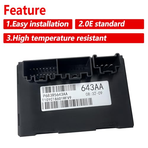 PANDOUTO 68395643AA Transfer Case Control Module Compatible with 2011 2012 2013 Jeep Grand Cherokee Dodge Durango 3.6L V6 / 5.7L V8 Replace# 56029423AK RL029423AJ 56029423AJ RL029423AI 56029423A - Image 5