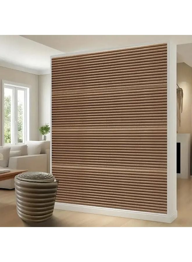 Brown Self Adhesive Bumpers For Modern Home Decor 3D Wall Panels 787 x 7874 - Image 1