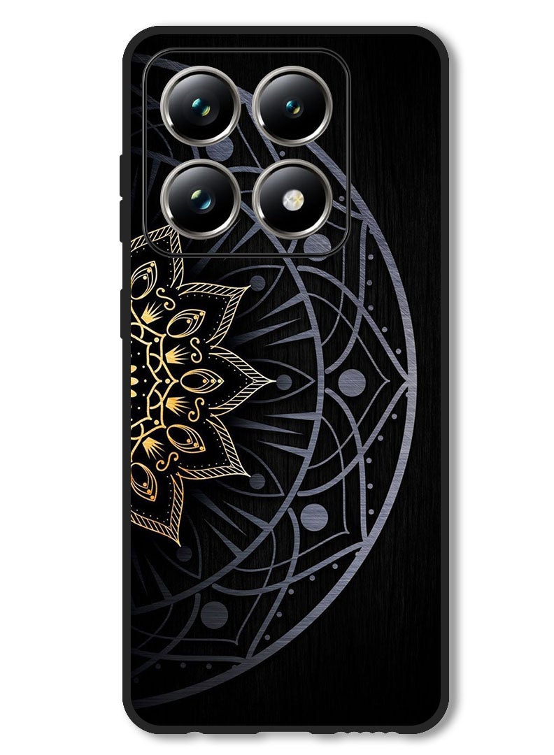 Theodor حافظة متوافقة مع Xiaomi 14T Pro حماية مضادة للصدمات غطاء مزخرف فني 2 - Image 1