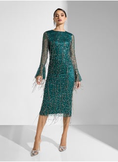 Frock and Frill Tassel Embellished Dress  - Image 1
