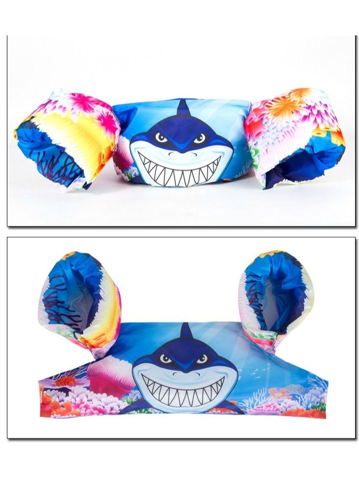 Y&D Shark Print Toddler Swimming Life Jacket  - Image 4