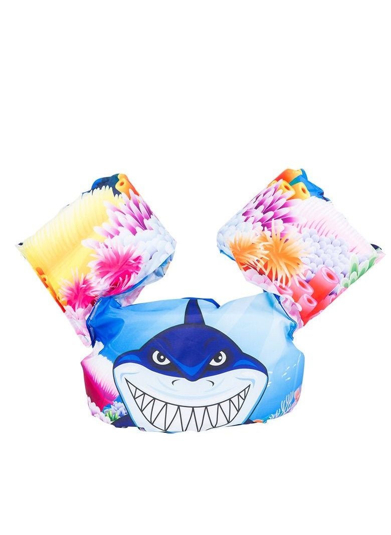 Y&D Shark Print Toddler Swimming Life Jacket  - Image 1