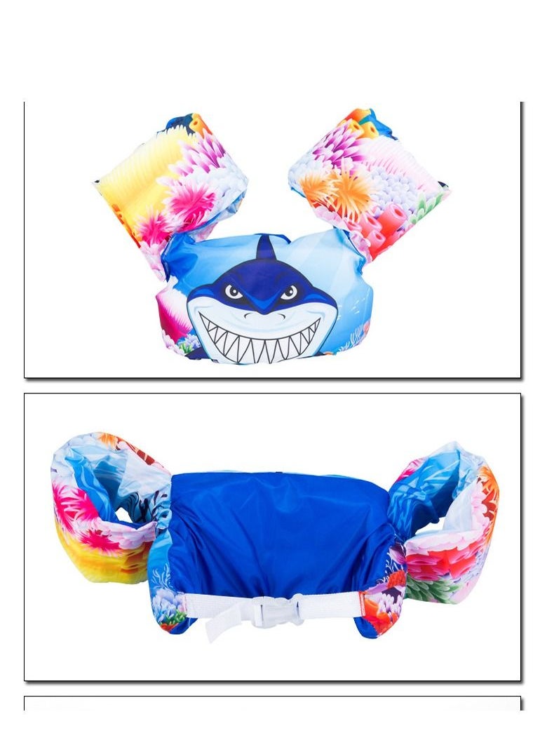 Y&D Shark Print Toddler Swimming Life Jacket  - Image 3