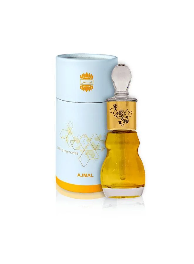 اجمل زيت عطر العود والورد 12 مل للجنسين عطر عربي زيتي زهري بالعود يدوم طويلًا أصلي