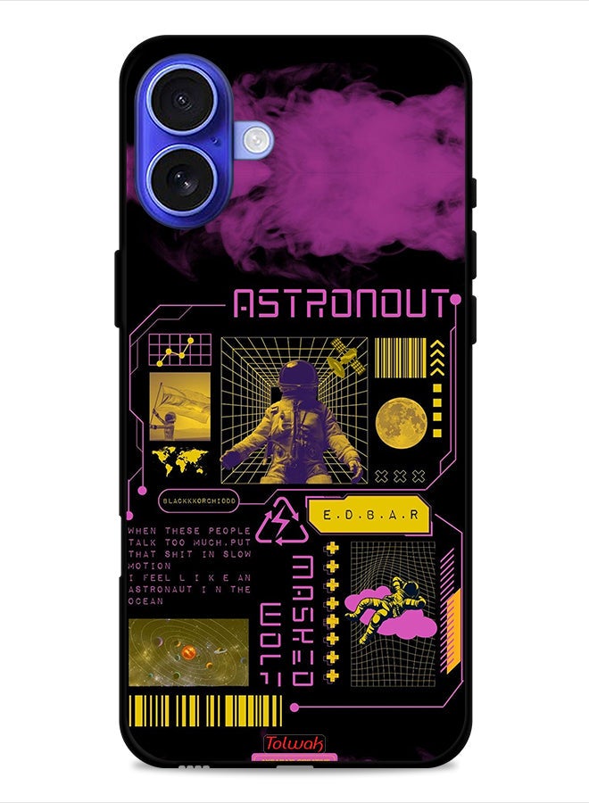 Tolwak Apple iPhone 16 Plus Protective Case Cover Astronaut Sticker - Image 1