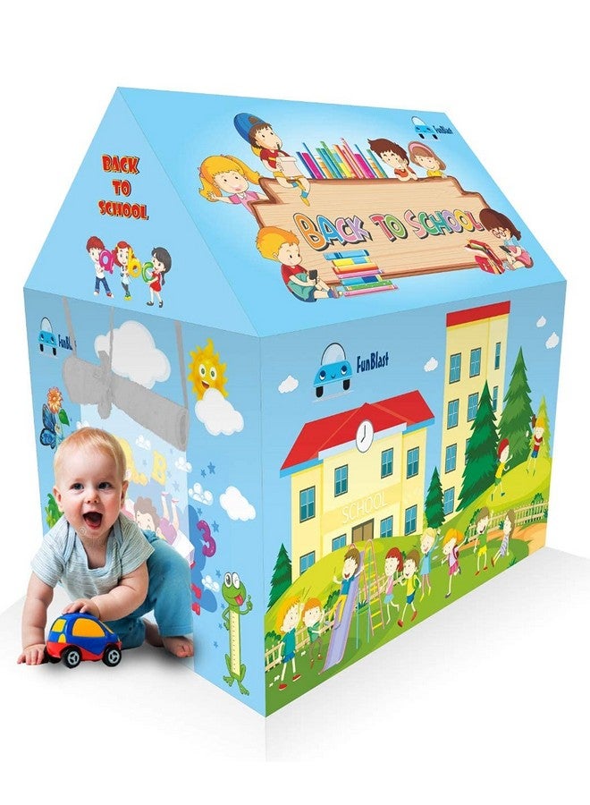 فنبلاست خيمة منزل فن بلاست للأطفال - خيمة منزل للعب وقت العودة إلى المدرسة للأطفال، ألعاب منبثقة للأطفال، بنات وأولاد، خيمة منزل للأطفال داخلية وخارجية (متعددة الألوان) - Image 1