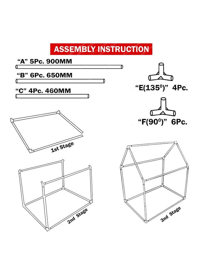 فنبلاست خيمة منزل فن بلاست للأطفال - خيمة منزل للعب وقت العودة إلى المدرسة للأطفال، ألعاب منبثقة للأطفال، بنات وأولاد، خيمة منزل للأطفال داخلية وخارجية (متعددة الألوان) - Image 3