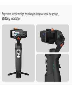 hohem Gimbal Stabilizer, Anti Shake Wireless Control Three Axis Camera Stabilizer, Portable And Foldable PX4 Splash Proof Camera Gimbal For Sports Cameras Action Cameras, (Set 1)  - Image 2