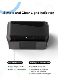 Generic Battery Charger for Insta360 X4 with Misro SD Card Slots and USB Type C Cable Can Charge Three Batteries Simultaneously  - Image 2