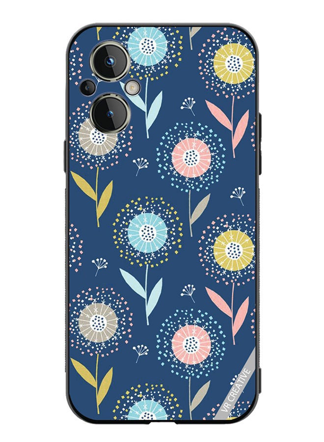 VR CREATIVE Protective Case Cover For OnePlus Nord N20 5G Flower Design Multicolour - Image 1