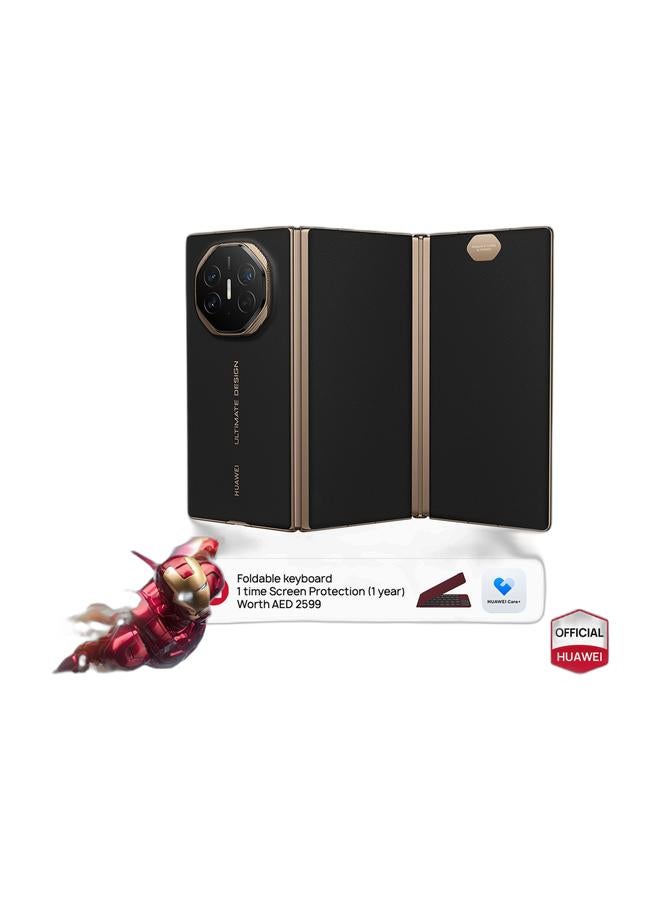 HUAWEI Mate XT Ultimate Design Triple Fold Dual SIM Black 16GB RAM 1TB + Keyboard + 1 year Huawei Care Plus + Nikai 55inch 4K UHD Smart LED TV - Middle East Version - Image 2