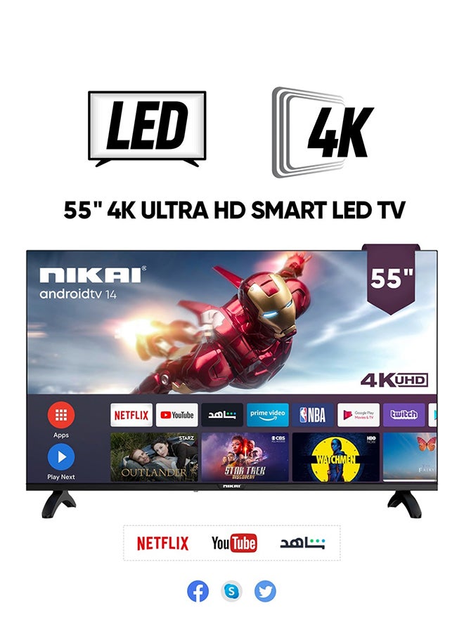 HUAWEI Mate XT Ultimate Design Triple Fold Dual SIM Black 16GB RAM 1TB + Keyboard + 1 year Huawei Care Plus + Nikai 55inch 4K UHD Smart LED TV - Middle East Version - Image 3