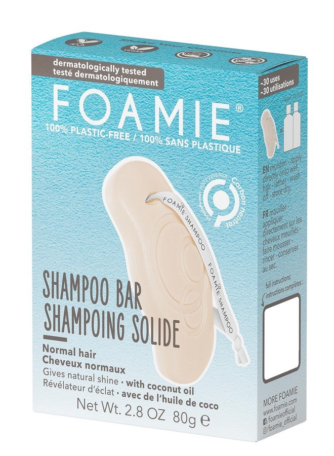 Foamie Natural Shampoo Bar - Cruelty, Paraben and Sulfate Free - Strengthens Massages and Cleans Your Scalp - Plastic Free Packaging saves 2 Bottles per Bar (Coconut) - Image 3