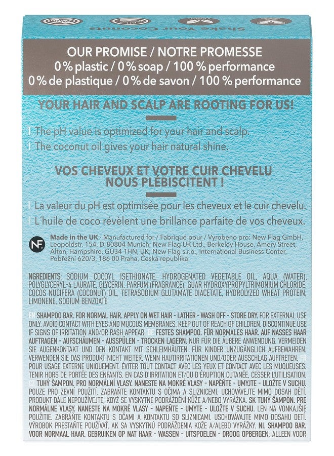 Foamie Natural Shampoo Bar - Cruelty, Paraben and Sulfate Free - Strengthens Massages and Cleans Your Scalp - Plastic Free Packaging saves 2 Bottles per Bar (Coconut) - Image 2