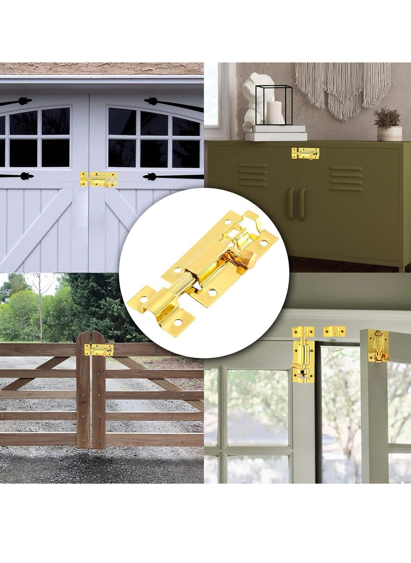 Generic - Door Security Slide Latch Lock, Heavy Duty Solid Thicken Steel, Gate Barrel Bolt, Door Lock for More Security and Privacy - Image 1