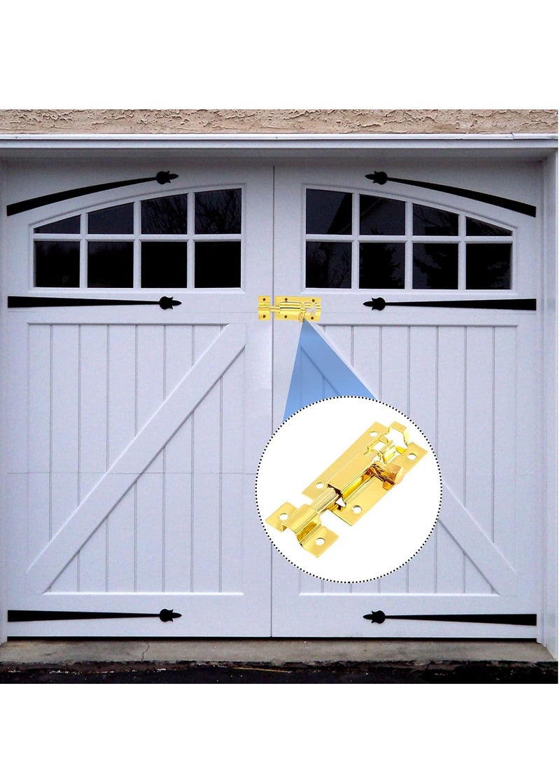 Generic - Door Security Slide Latch Lock, Heavy Duty Solid Thicken Steel, Gate Barrel Bolt, Door Lock for More Security and Privacy - Image 1